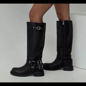 Billini Kaylen Riding Boots Black NEW Women’s 9